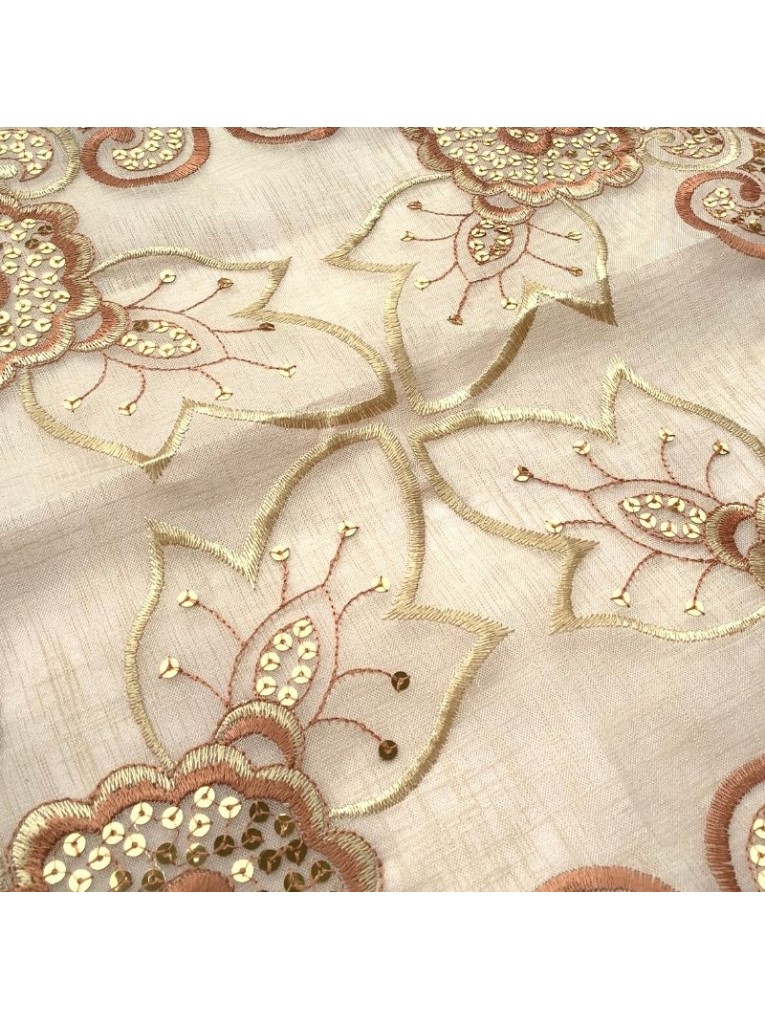 Embroidered gauze Sequin dustproof cloth