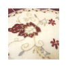 Hand embroidered grape gold thread tablecloth cover cloth coaster