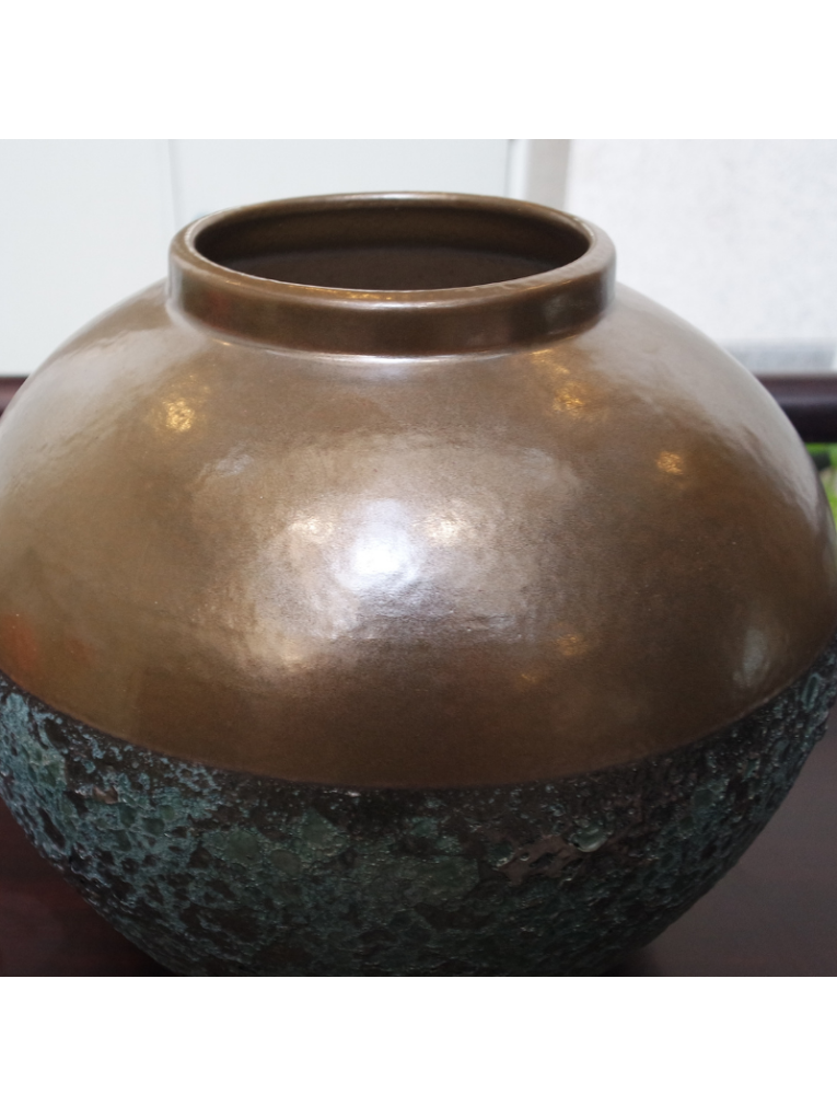 Handmade stoneware vase