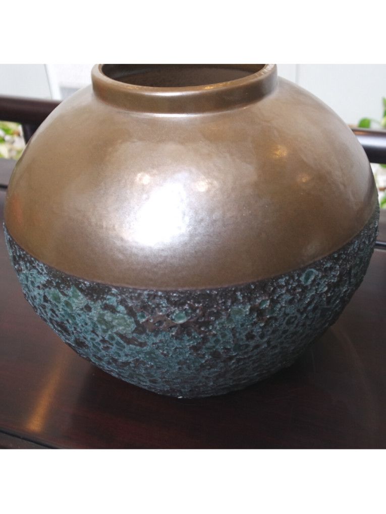 Handmade stoneware vase